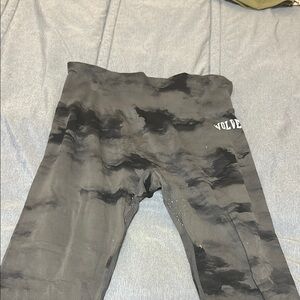 Darc Sport Black Tie-Dye Leggings